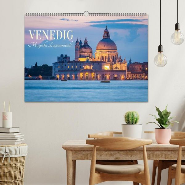 Produktbild: Venedig - Magische Lagunenstadt (Wandkalender 2026 DIN A2 quer), CALVENDO Monatskalender