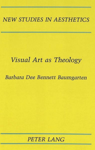 Produktbild: Baumgarten, B: Visual Art as Theology