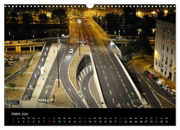 Produktbild: Lyon Magie de la lumi&egrave;re (Calendrier mural 2026 DIN A3 vertical), CALVENDO calendrier mensuel