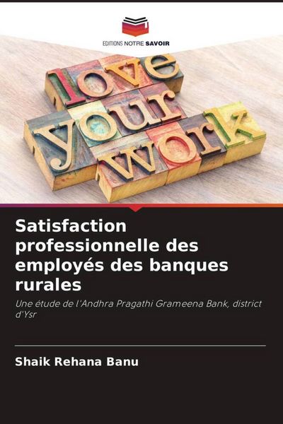 Produktbild: Satisfaction professionnelle des employ&eacute;s des banques rurales