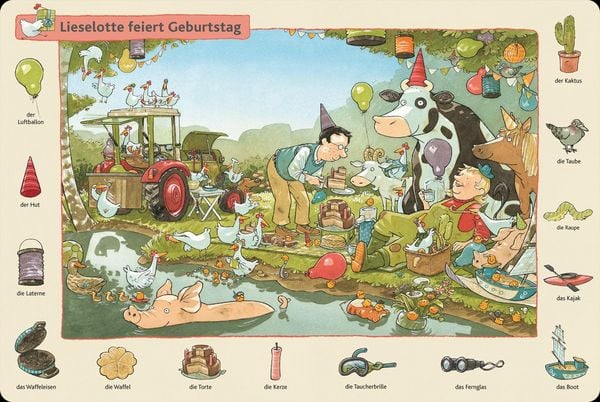 Produktbild: Was sucht Lieselotte? Das gro&szlig;e Such-und-Finde-Wimmelbuch