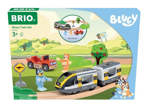 BRIO WORLD Set De Tren De Vapor | Circuito De Tren En Forma De 8 Con 24 Piezas | Genera Vapor Frío Realista Con Luces LED | Edad 3+