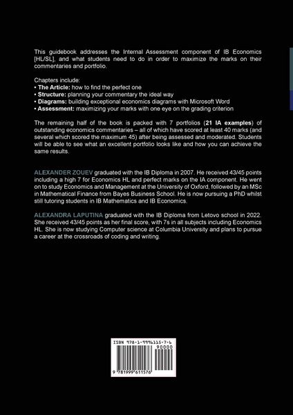 Produktbild: IB Economics Internal Assessment