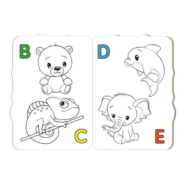 Produktbild: TR&Ouml;TSCH - ABC-Malbuch mit Mini-Umschlag Zum Schulstart Tierfreunde