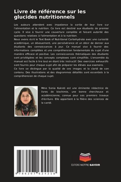 Produktbild: Livre de r&eacute;f&eacute;rence sur les glucides nutritionnels