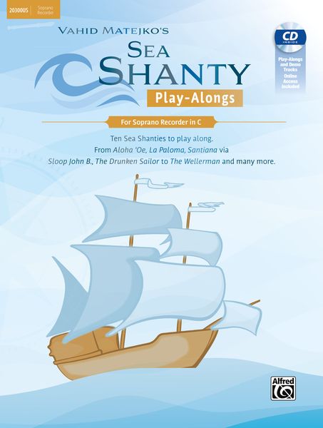 Produktbild: Sea Shanty Play-Alongs for Soprano Recorder