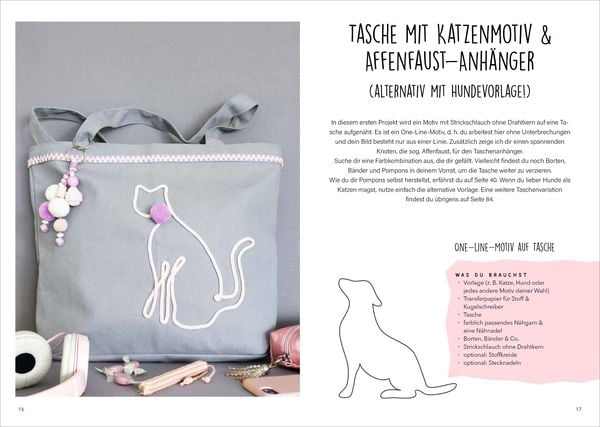 Produktbild: Deko-Ideen aus Strickschlauch