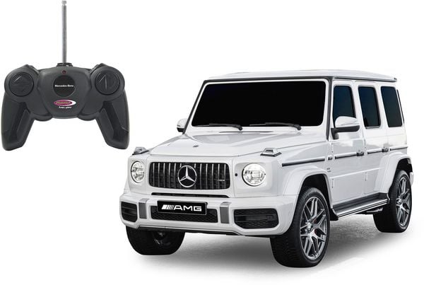 Produktbild: Jamara Mercedes-Benz AMG G63 1:24 wei&szlig; 40MHz