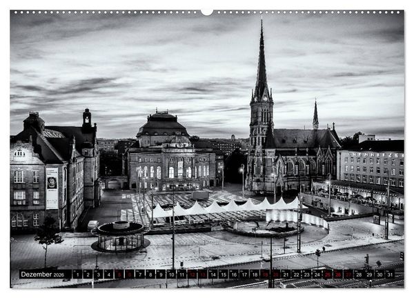 Produktbild: Ein Blick auf Chemnitz (hochwertiger Premium Wandkalender 2026 DIN A2 quer), Kunstdruck in Hochglanz