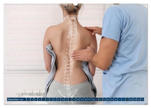 Produktbild: Chiropraktik - mit den H&auml;nden behandeln (Wandkalender 2026 DIN A2 quer), CALVENDO Monatskalender