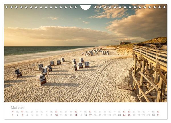 Produktbild: Sehnsucht Sylt (Wandkalender 2026 DIN A4 quer), CALVENDO Monatskalender