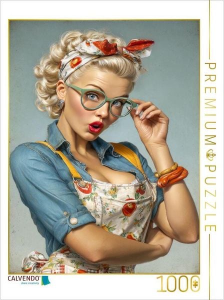 Produktbild: CALVENDO Puzzle Hallo, ich bin&acute;s | 1000 Teile Lege-Gr&ouml;&szlig;e 64x48cm Foto-Puzzle f&uuml;r gl&uuml;ckliche Stunden