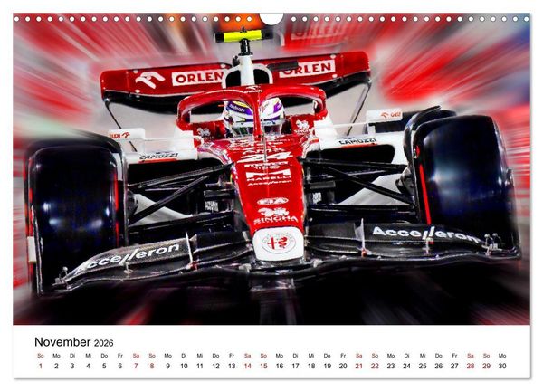 Produktbild: Adrenalin pur und Puls 200 (Wandkalender 2026 DIN A3 quer), CALVENDO Monatskalender
