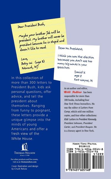 Produktbild: The Kids' Letters to President Bush