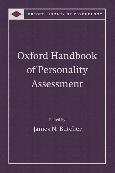 Produktbild: Oxford Handbook of Personality Assessment