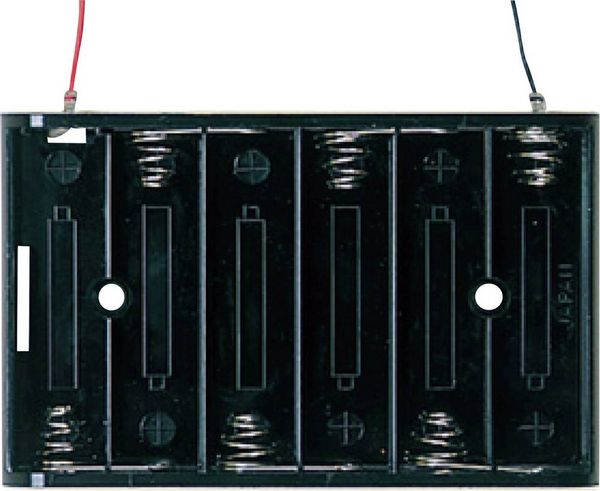 Produktbild: Takachi MP36 Batteriehalter 6x Mignon (AA) Kabel (L x B x H) 91 x 56 x 16mm