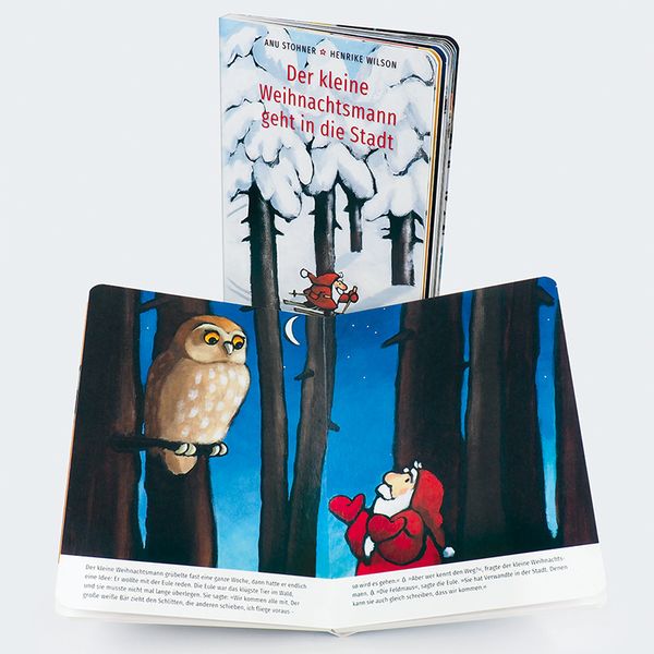 Produktbild: Der kleine Weihnachtsmann geht in die Stadt (Pappbilderbuch)