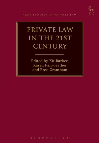Produktbild: Private Law in the 21st Century