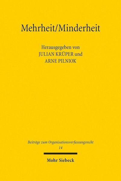 Produktbild: Mehrheit/Minderheit