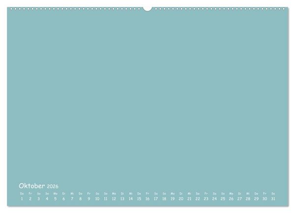 Produktbild: Regenbogen Kinder Bastelkalender - Zum Selbstgestalten - DIY Kreativ-Kalender (Wandkalender 2026 DIN A2 quer), CALVENDO Monatskalender