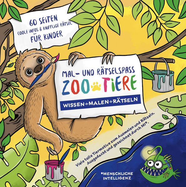 Produktbild: Mal- und R&auml;tselspa&szlig; Zoo-Tiere