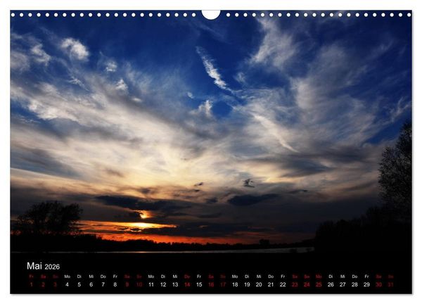 Produktbild: Niederrheinischer Himmel (Wandkalender 2026 DIN A3 quer), CALVENDO Monatskalender