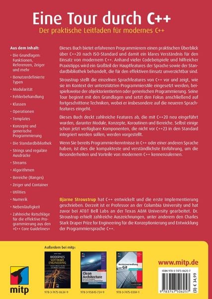 Produktbild: Eine Tour durch C++