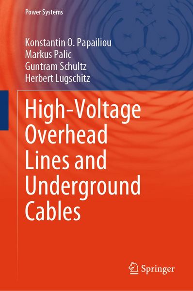 Produktbild: High-Voltage Overhead Lines and Underground Cables