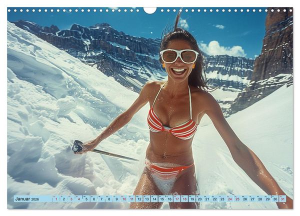 Produktbild: Eisbaden (Wandkalender 2026 DIN A3 quer), CALVENDO Monatskalender