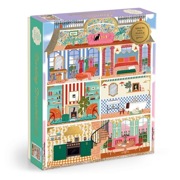Darling Dreamhouse 1000 Piece Foil Puzzle