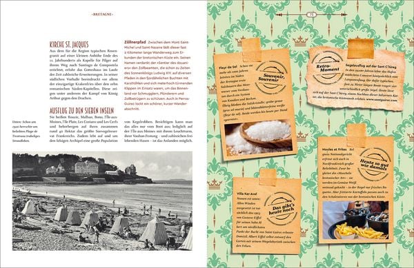 Produktbild: Bildb&auml;nde/illustrierte B&uuml;cher Heute so sch&ouml;n wie damals, Legend&auml;re Urlaubsorte in Frankreich