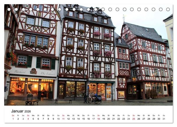 Produktbild: Bernkastel-Kues an der Mosel (Tischkalender 2026 DIN A5 quer), CALVENDO Monatskalender