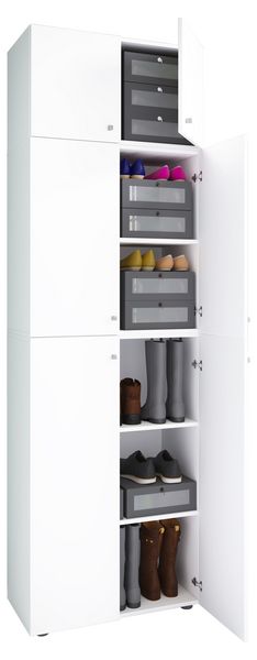 Produktbild: XXL Schuhschrank Kleiderschrank Schrank Lona 5f A