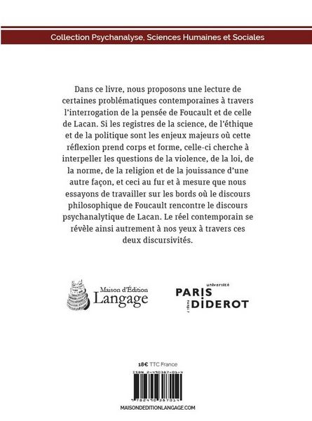 Produktbild: Lacan et foucault a l'epreuve du