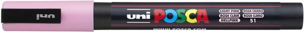 Produktbild: uni-ball Marker uni POSCA PC-3M hellrosa