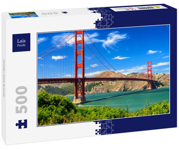 Produktbild: Lais Puzzle Golden Gate Br&uuml;cke 500 Teile