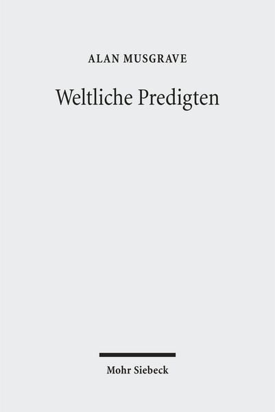 Produktbild: Weltliche Predigten