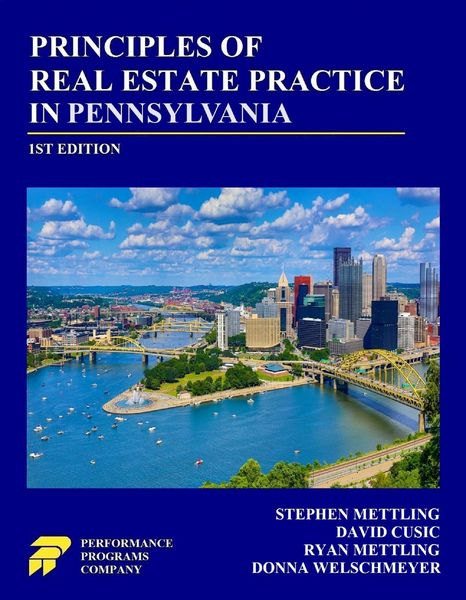 Produktbild: Principles of Real Estate Practice in Pennsylvania: 1st Edition