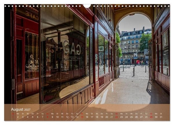 Produktbild: Verborgene Passagen von Paris (Wandkalender 2027 DIN A3 quer), CALVENDO Monatskalender