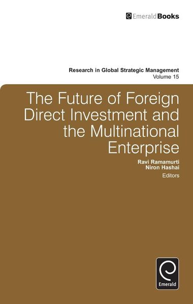 Produktbild: Future of Foreign Direct Investment and the Multinational Enterprise
