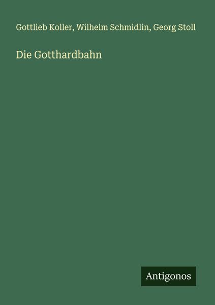 Produktbild: Die Gotthardbahn