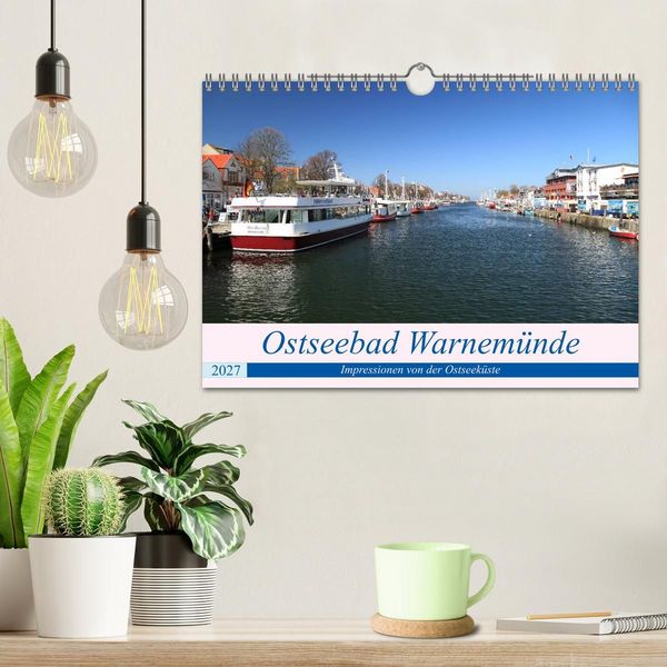 Produktbild: Ostseebad Warnem&uuml;nde (Wandkalender 2027 DIN A4 quer), CALVENDO Monatskalender