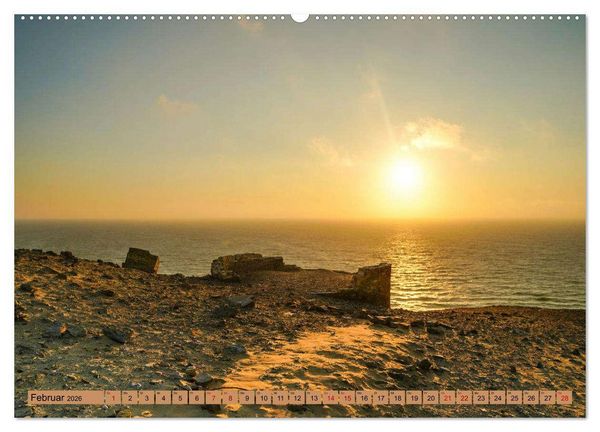 Produktbild: Rubjerg Knude Fyr - Ein Leuchtturm auf Abwegen (hochwertiger Premium Wandkalender 2026 DIN A2 quer), Kunstdruck in Hochglanz