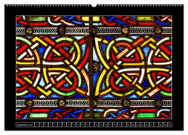 Produktbild: IRLAND - Fenster des Glaubens (hochwertiger Premium Wandkalender 2026 DIN A2 quer), Kunstdruck in Hochglanz
