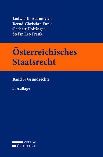 Produktbild: &Ouml;sterreichisches Staatsrecht