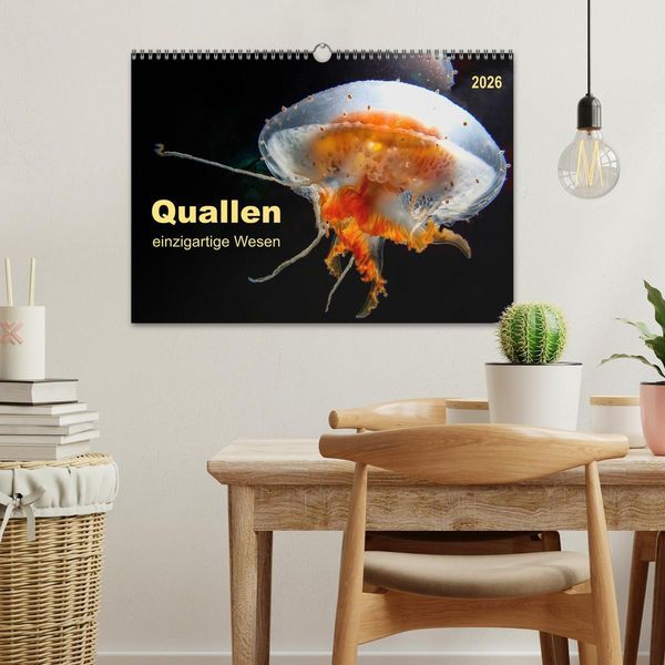 Produktbild: Quallen - einzigartige Wesen (Wandkalender 2026 DIN A3 quer), CALVENDO Monatskalender