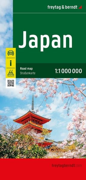 Produktbild: freytag & berndt Stra&szlig;enkarte Japan 1:1 Mio.