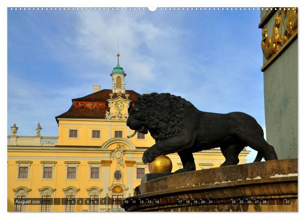 Produktbild: Unterwegs in Ludwigsburg (Wandkalender 2026 DIN A2 quer), CALVENDO Monatskalender