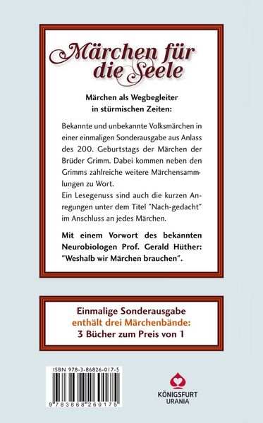 Produktbild: M&auml;rchen f&uuml;r die Seele