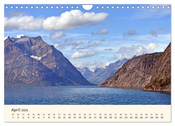 Produktbild: Gr&ouml;nland Faszinierend atemberaubend grandios (Wandkalender 2026 DIN A4 quer), CALVENDO Monatskalender